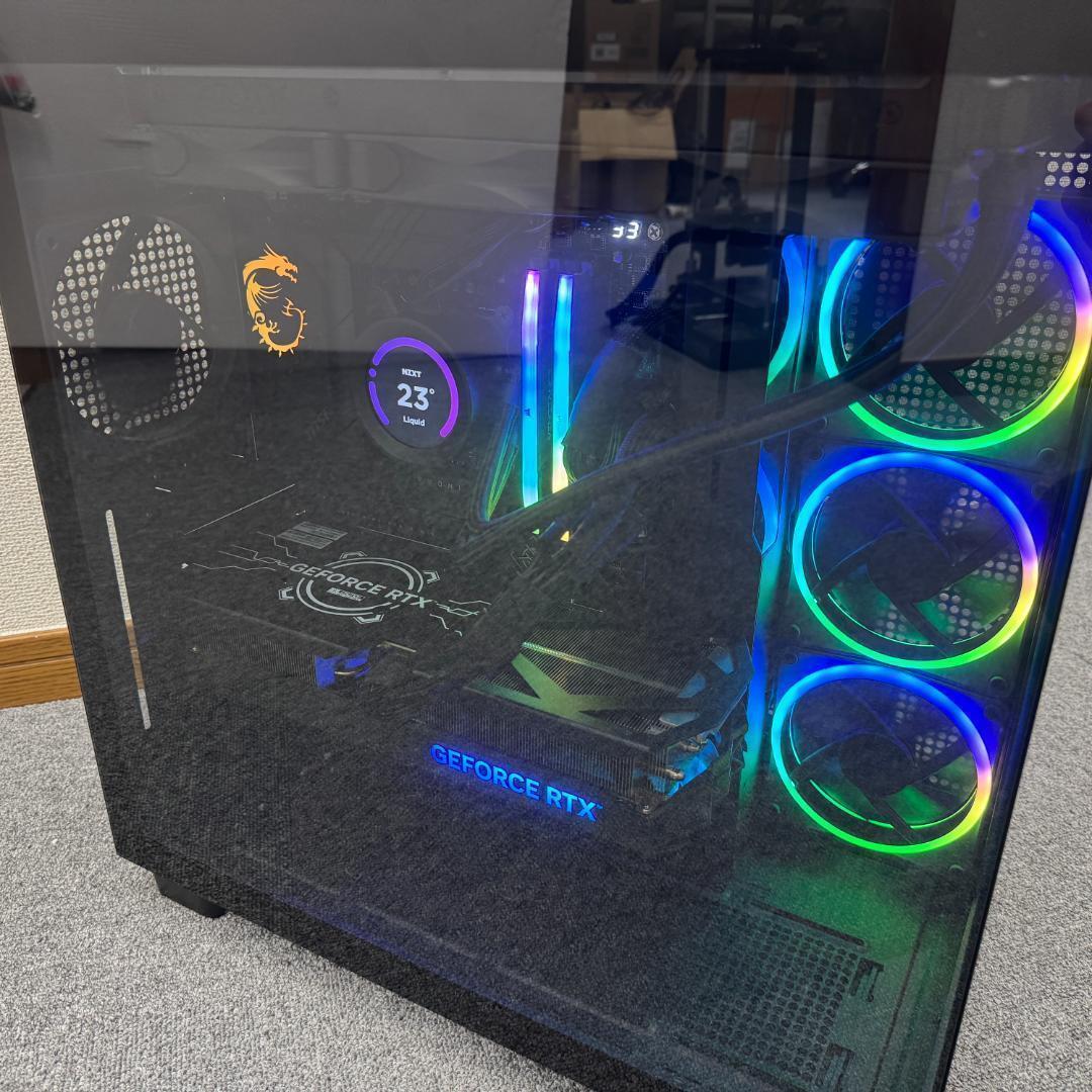 【超高性能ゲーミングPC】Core i7 RTX4070Ti 32GB NVMe