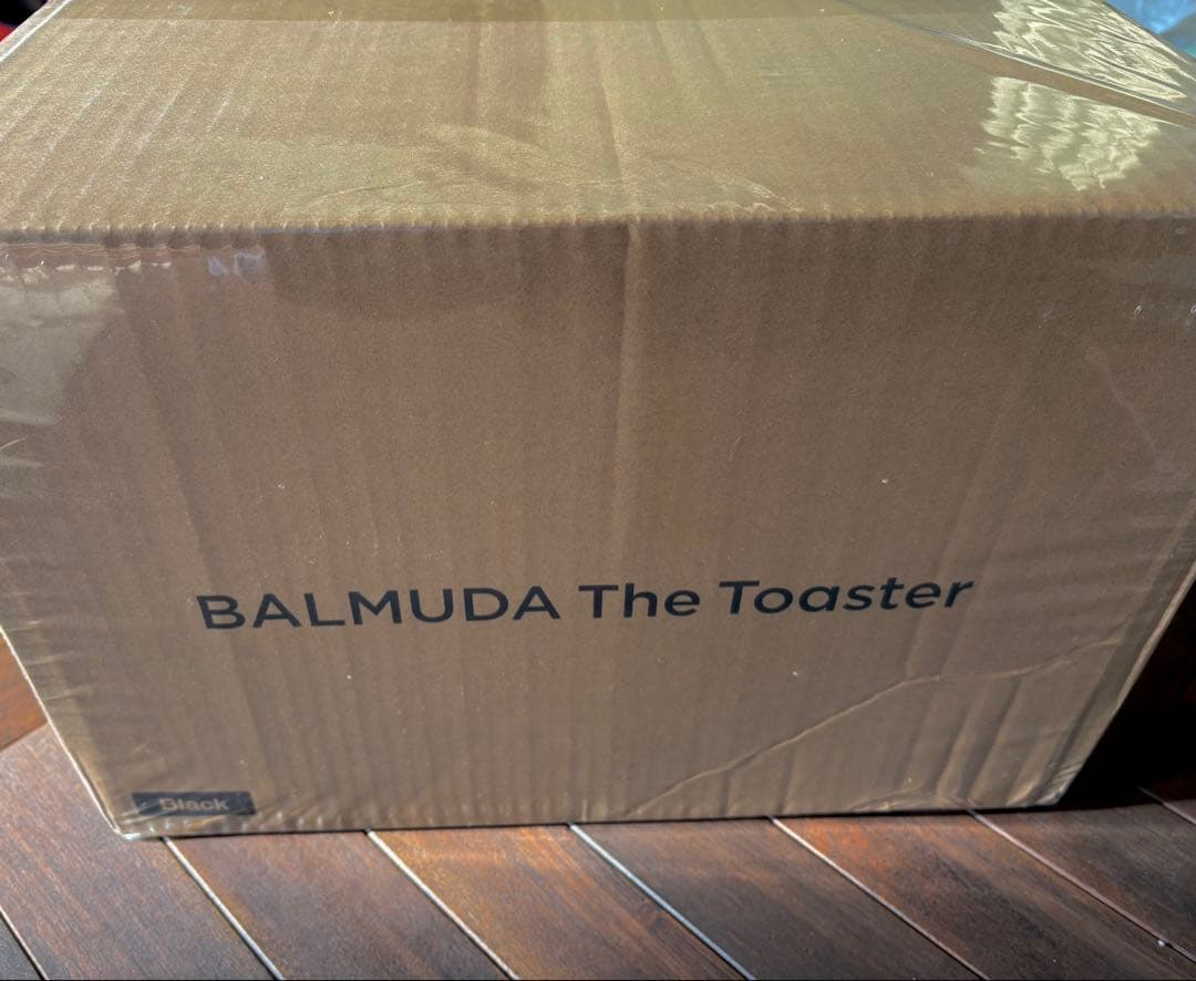 【バルミューダ】【新品】【未開封】ザ・トースター スチームトースター【ブラック】
