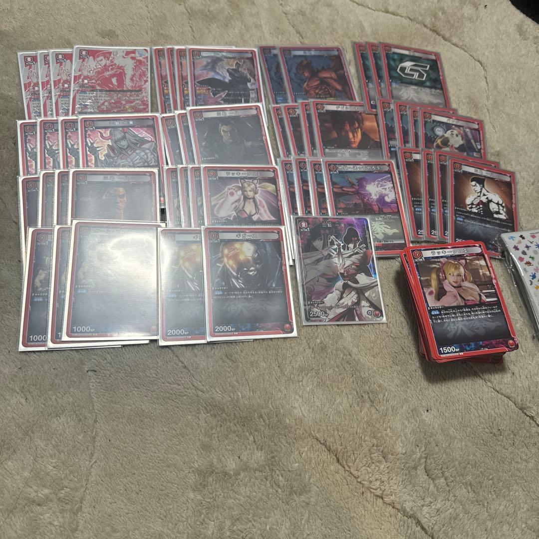 本*猫様 ユニオンアリーナ 鉄拳 G社 デッキ　パラ入り　デッキパッツ4コン付き