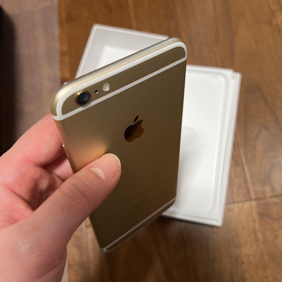 アップル iPhone 6plus 64G ゴールド