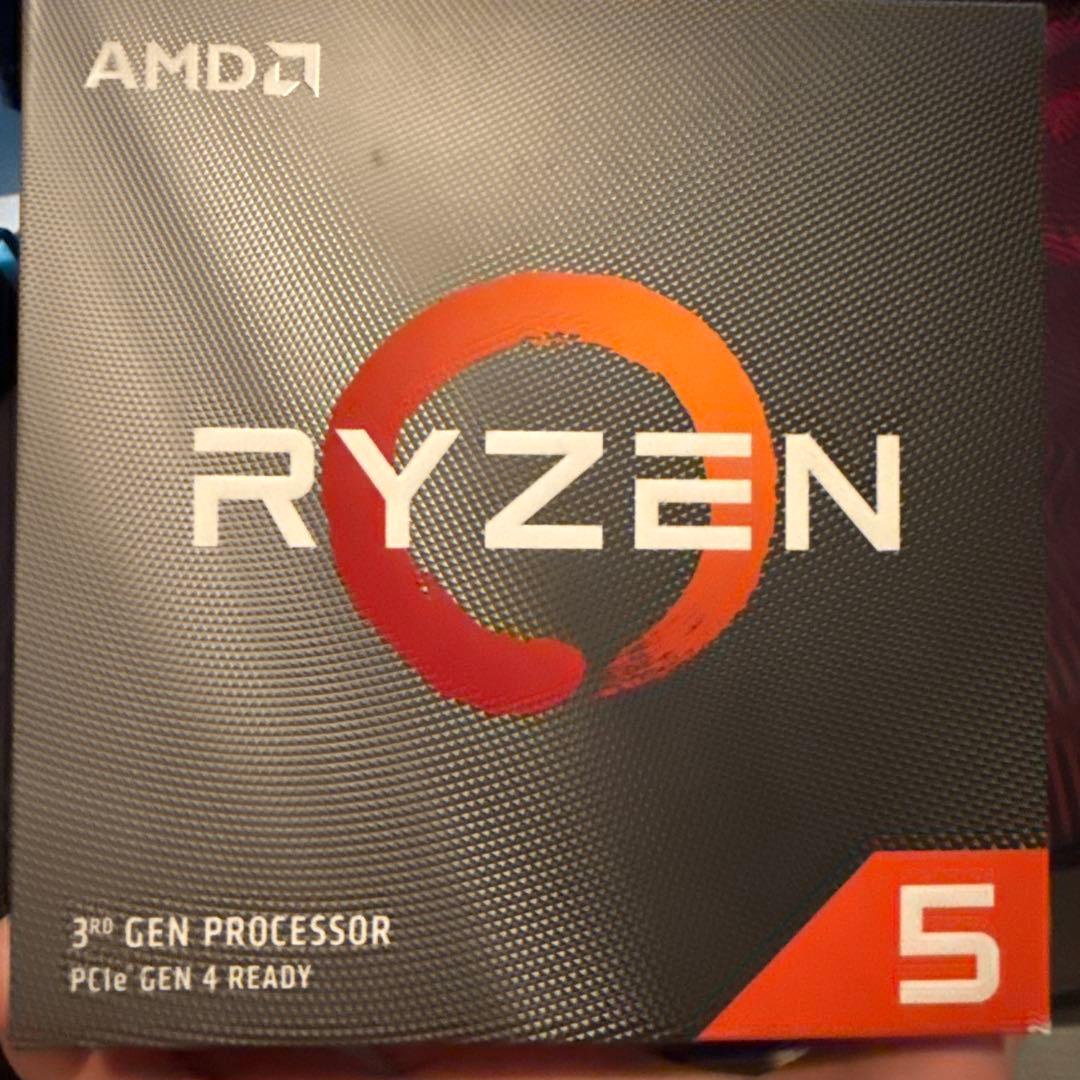 AMD Ryzen 5 3600 純正クーラー 動作確認済み