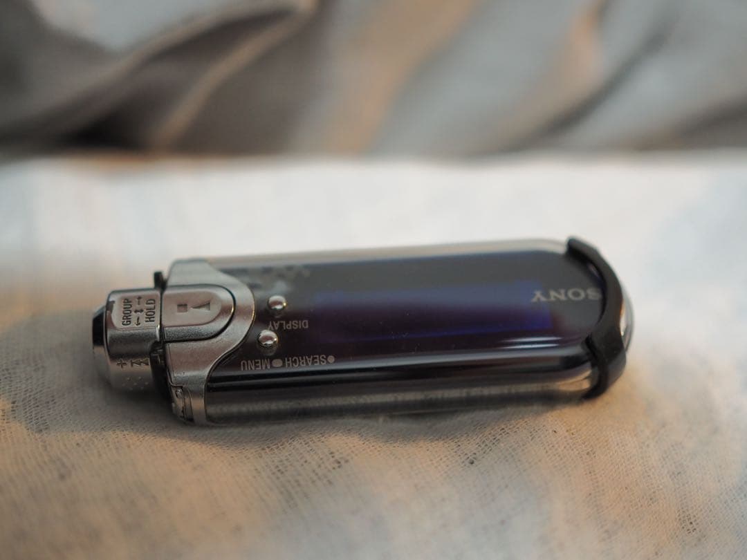 SONY ポータブルプレーヤー 青/シルバー