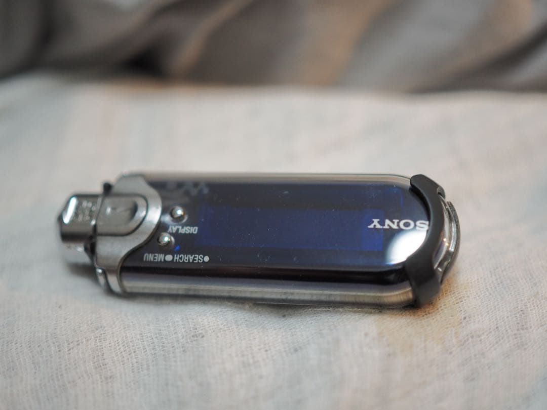 SONY ポータブルプレーヤー 青/シルバー