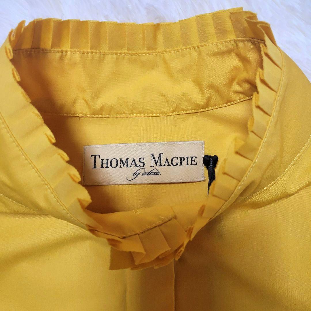 ♡2025winter♡トーマスマグパイ♡ハイネックBIGシャツ イエロー