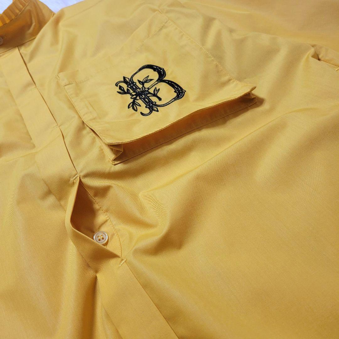 ♡2025winter♡トーマスマグパイ♡ハイネックBIGシャツ イエロー