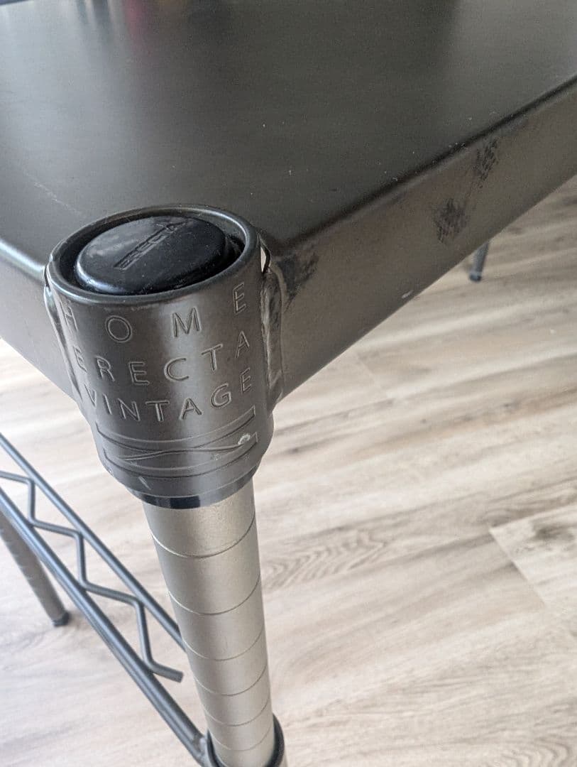 ホームエレクタービンテージシリーズ　ワーキングテーブル1200ミリ幅　自宅使用品