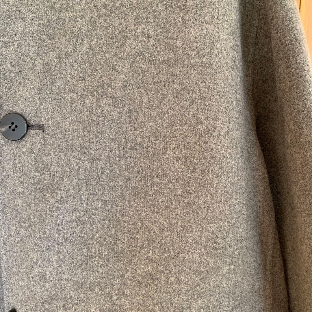GALERIE VIE ウールカシミヤメルトン バルカラー　ショートコート
