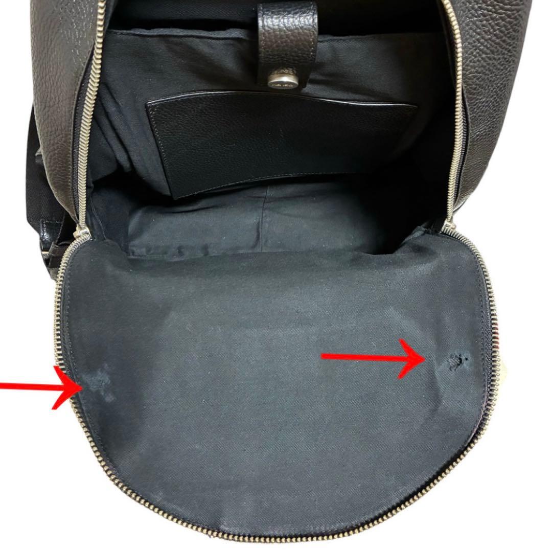 【haru様】　　　　　　　　　KENZO グレインレザー バックパック BLK