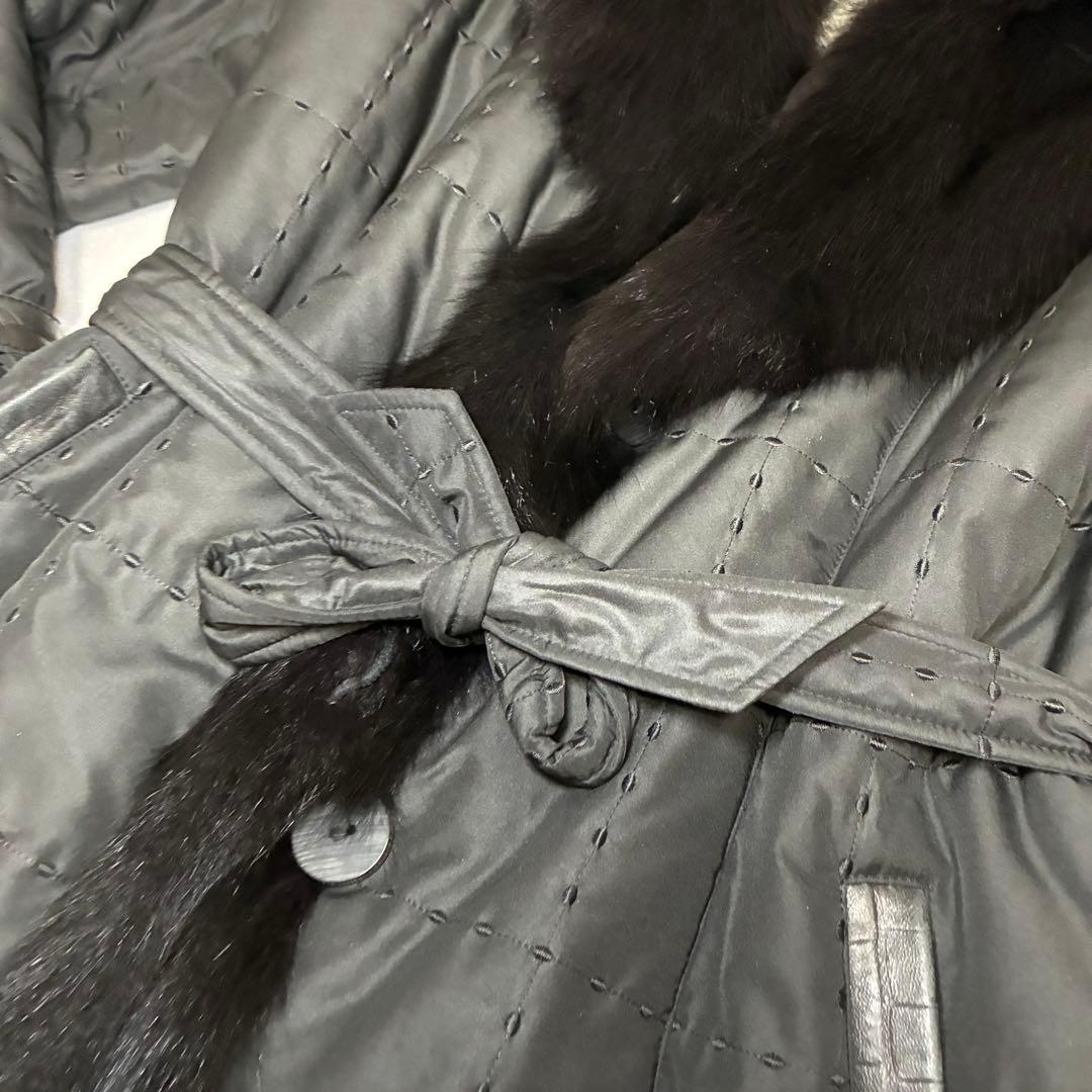 SAINT LAPINE サントラピーヌ フォックスファー コートL 11号相当