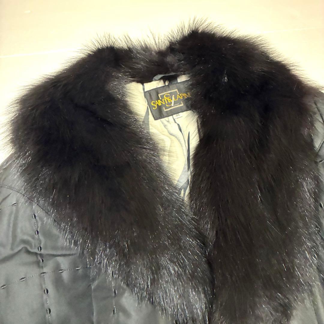 SAINT LAPINE サントラピーヌ フォックスファー コートL 11号相当
