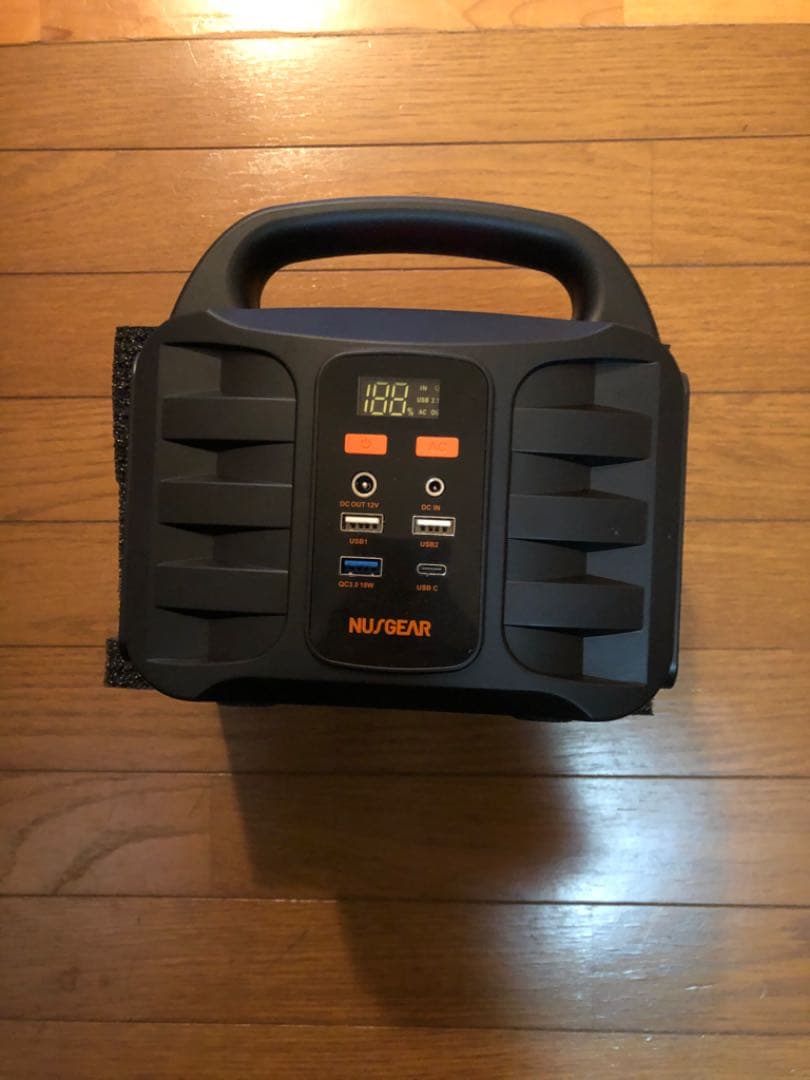 ポータブル電源 42000mAh/155Wh 家庭用蓄電池 液晶大画面表示