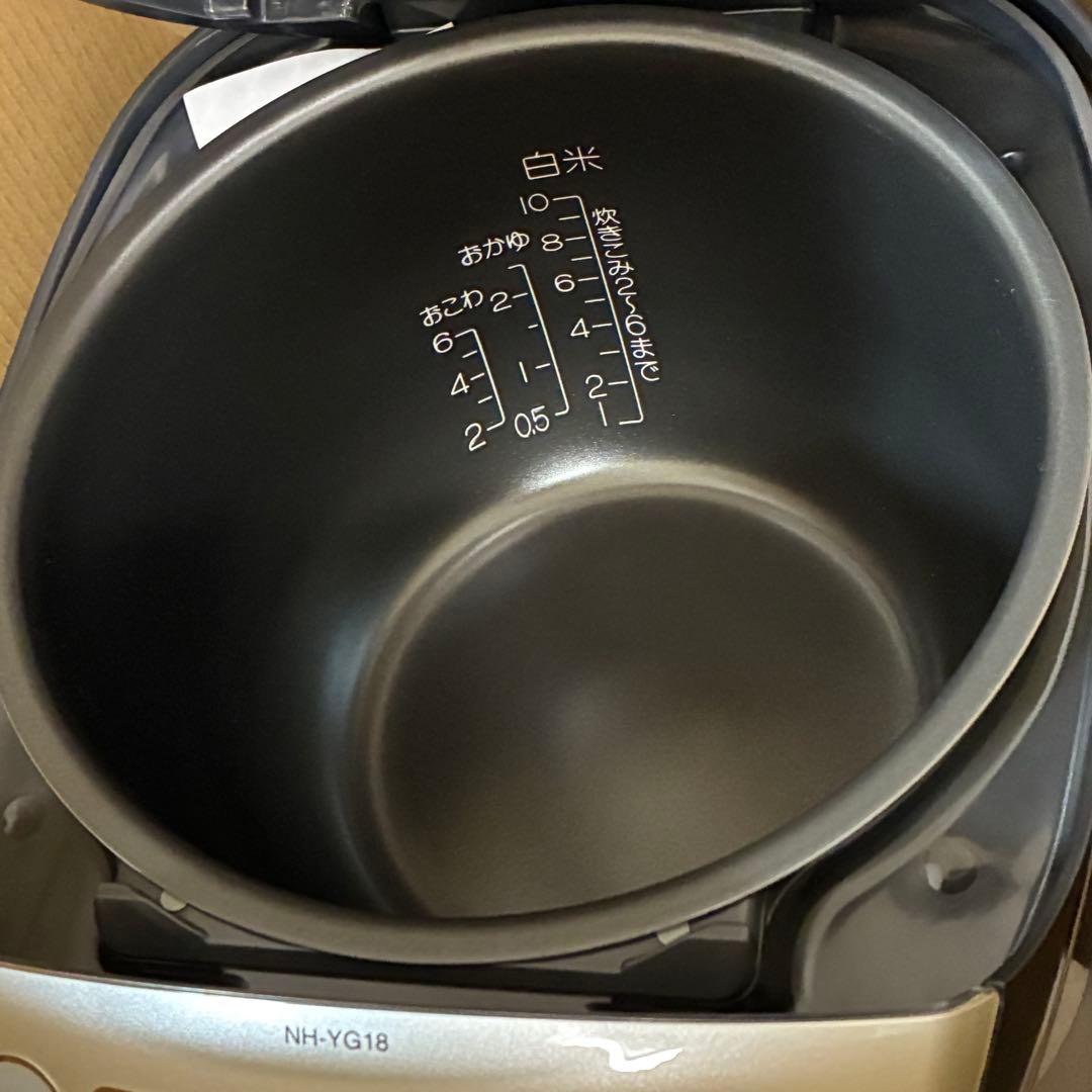 象印IH炊飯ジャー極め炊きNH-YG18-XA 2025年製