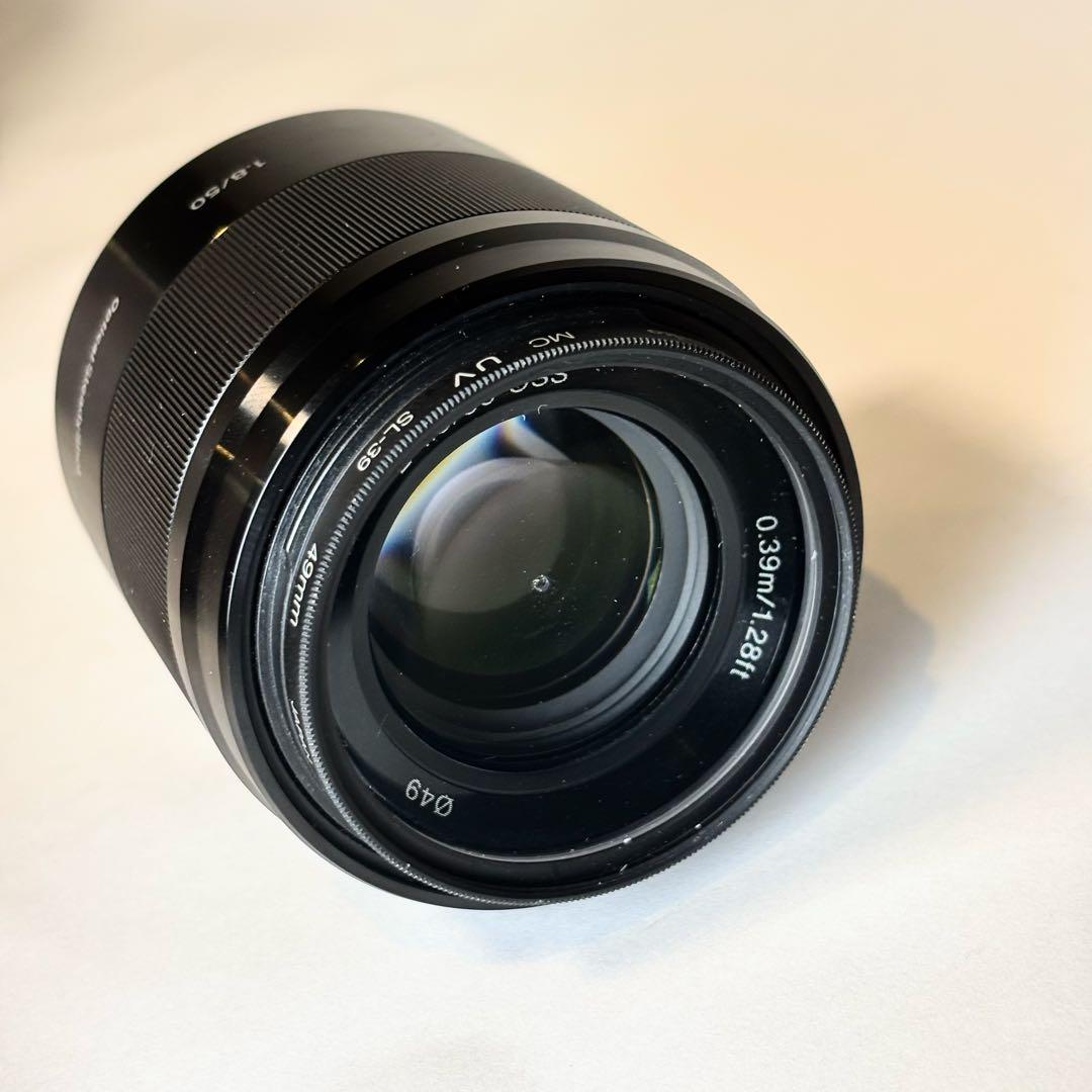 SONY E 50mm F1.8 OSS 元箱・プロテクター付 SEL50F18