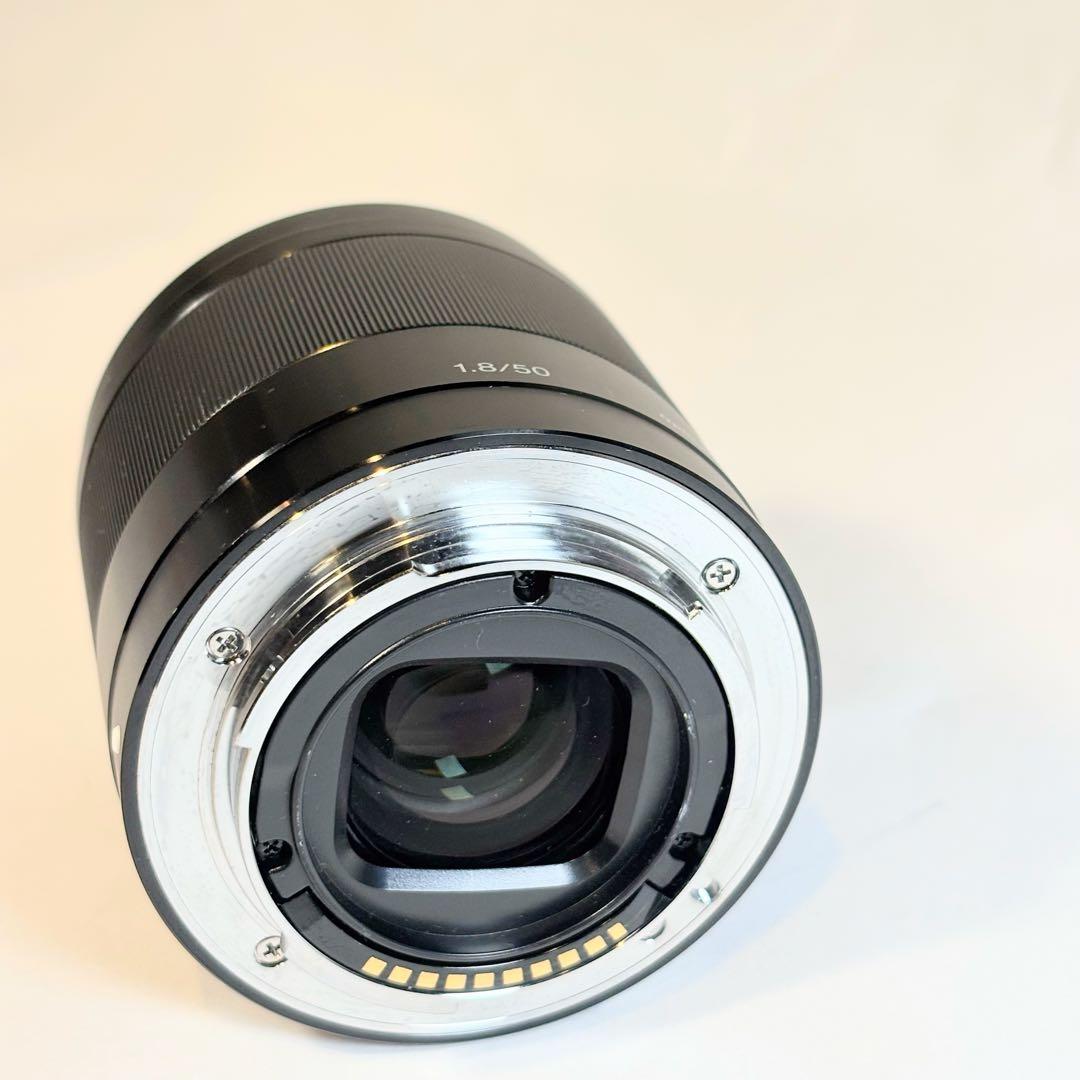 SONY E 50mm F1.8 OSS 元箱・プロテクター付 SEL50F18