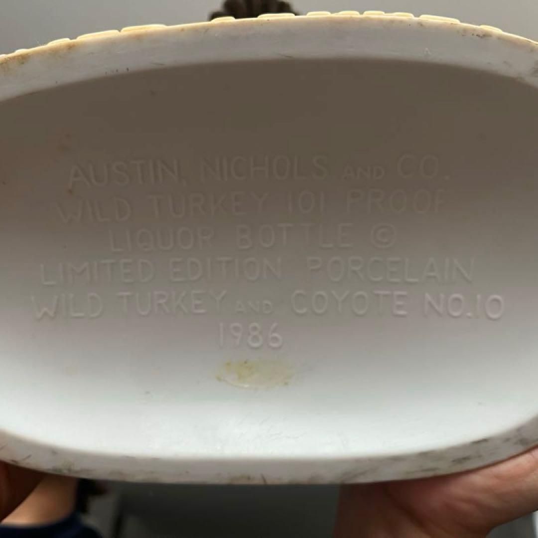 ワイルドターキー 陶器ボトル ターキー コヨーテ