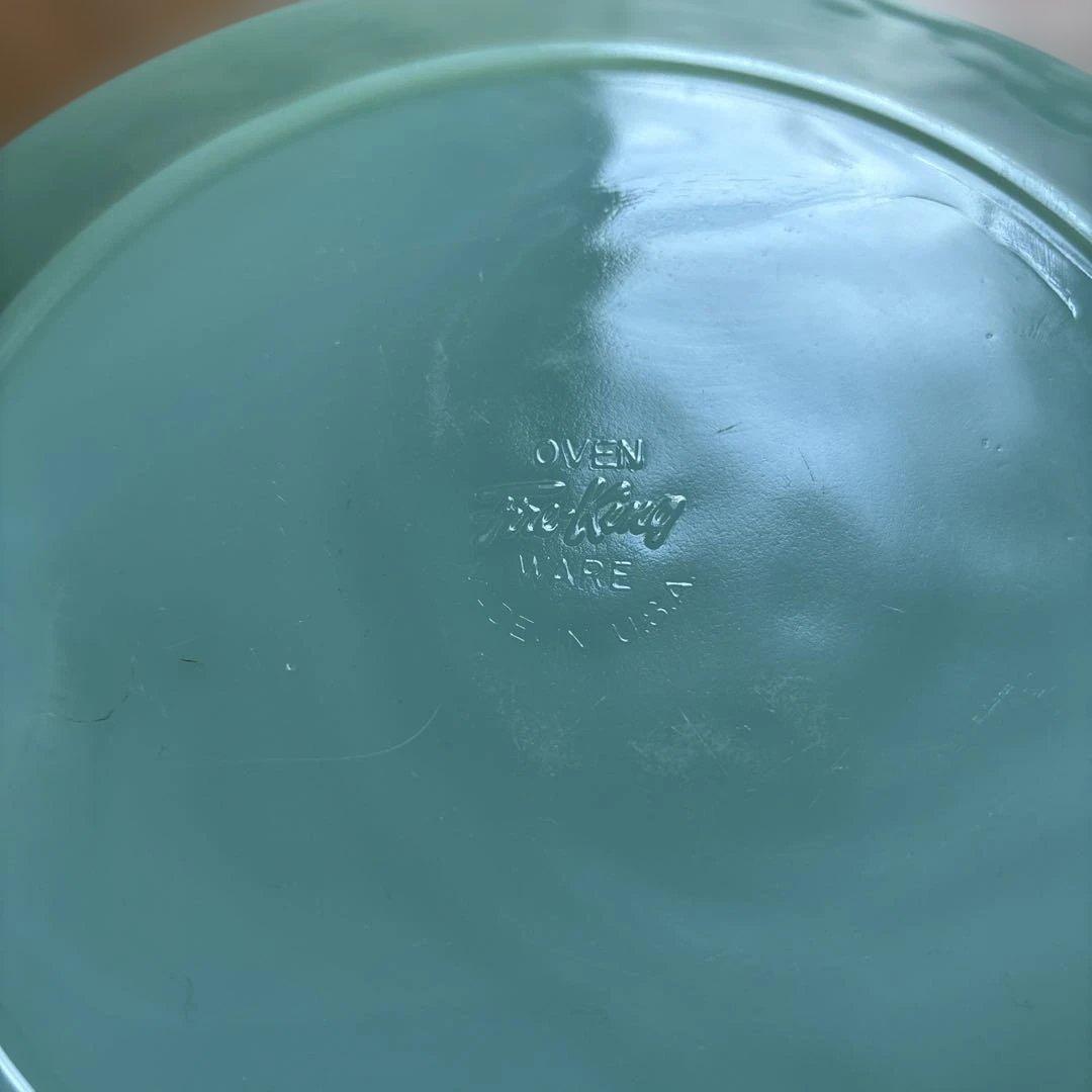 ファイヤーキング レストランウエア ディナープレート 1950年代刻印2枚セット