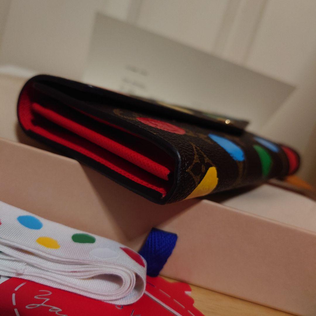 限定 ルイヴィトン ポルトフォイユ・サラNM M81980 草間彌生コラボ　希少