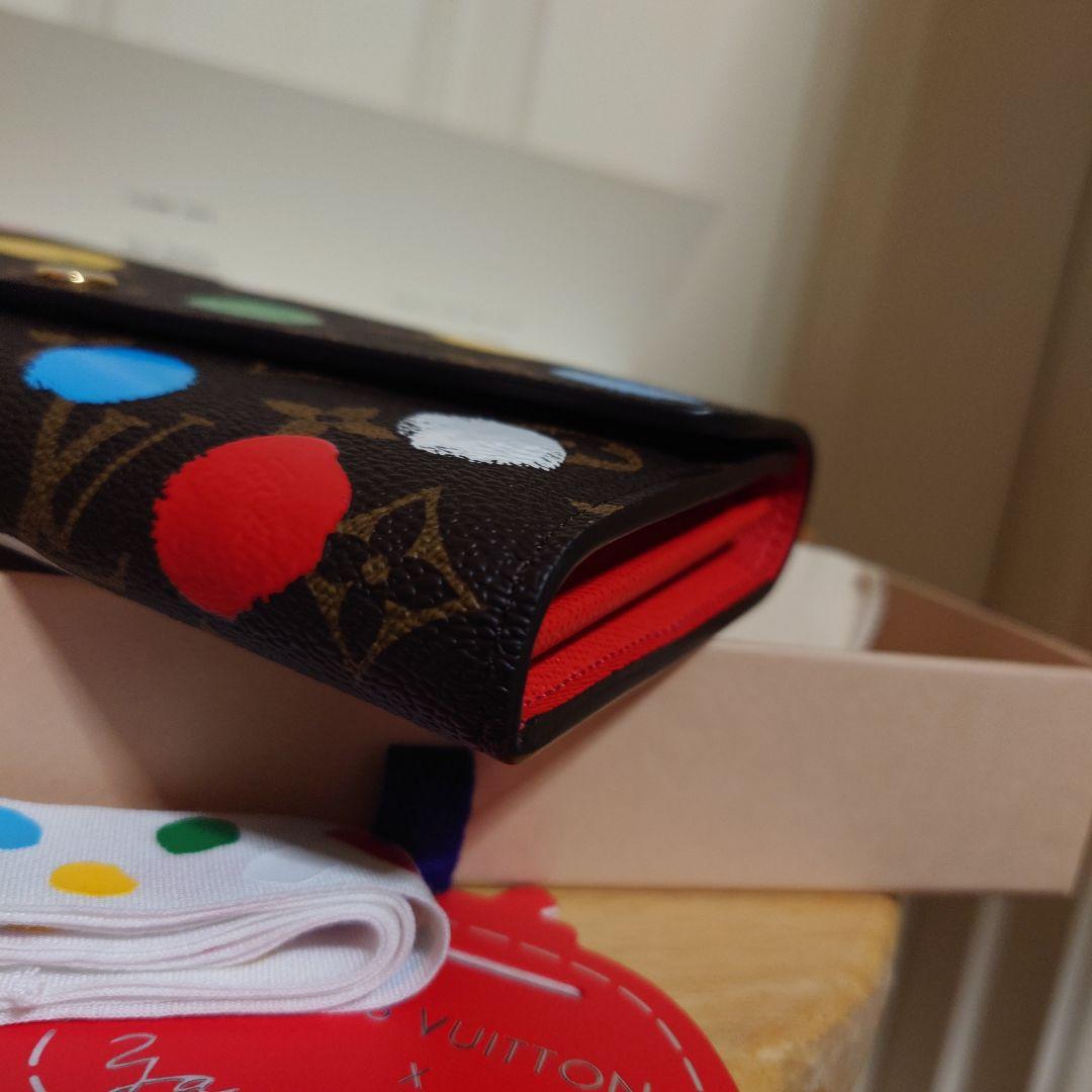 限定 ルイヴィトン ポルトフォイユ・サラNM M81980 草間彌生コラボ　希少
