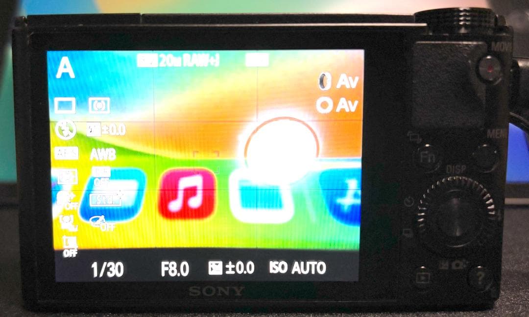 SONY コンパクトデジタルカメラ RX-100