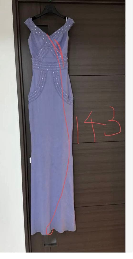 エリザベッタフランキ　ロングドレス