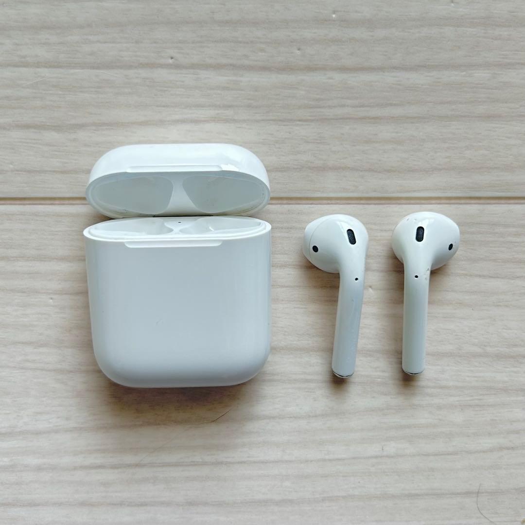 【箱あり】AirPods第2世代 本体 充電ケーブル付き