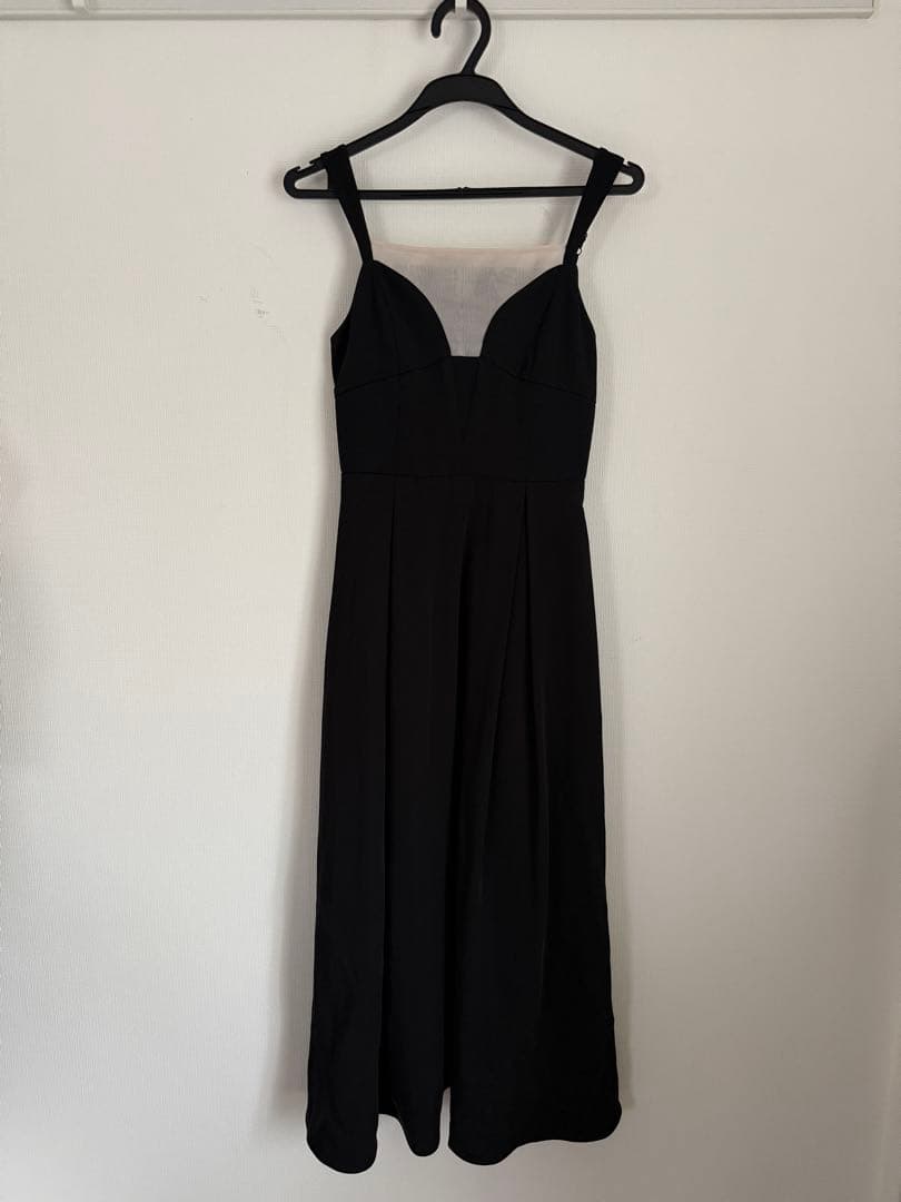 AMERI 2wayドレス ボレロ付き ブラック 結婚式/パーティー