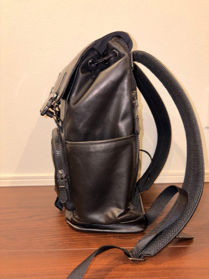 【最安値】COACH ブラック レザー リュック