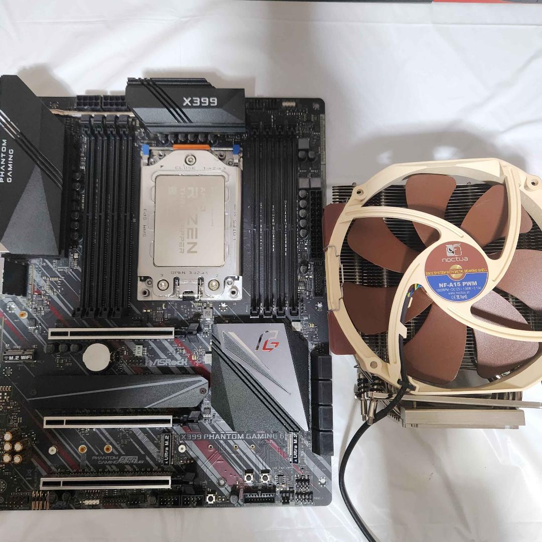 Ryzen Threadripper 2920X マザーボード&CPU&クーラー