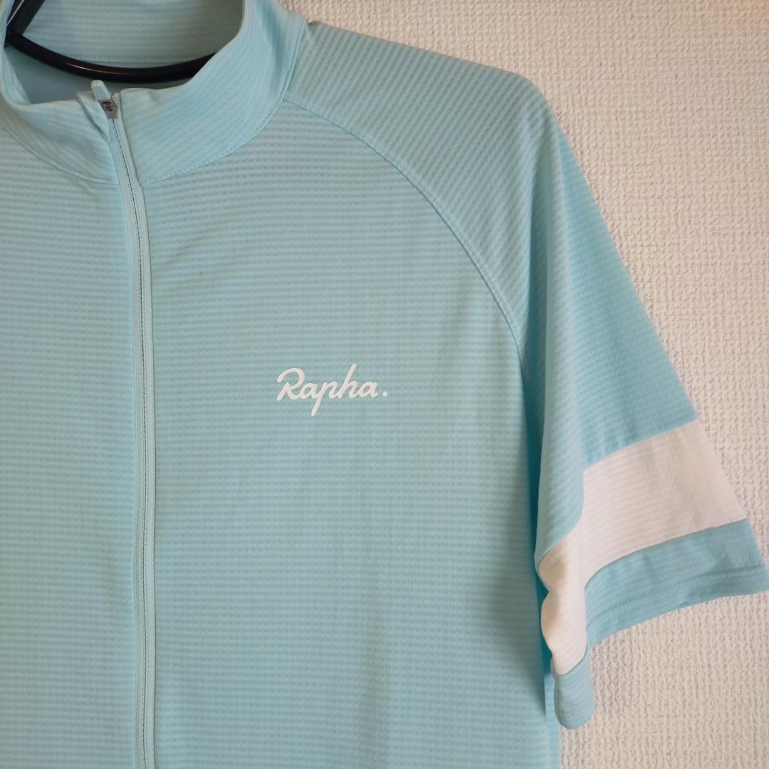 美品　Rapha 　ラファ　サイクルジャージ　水色　L