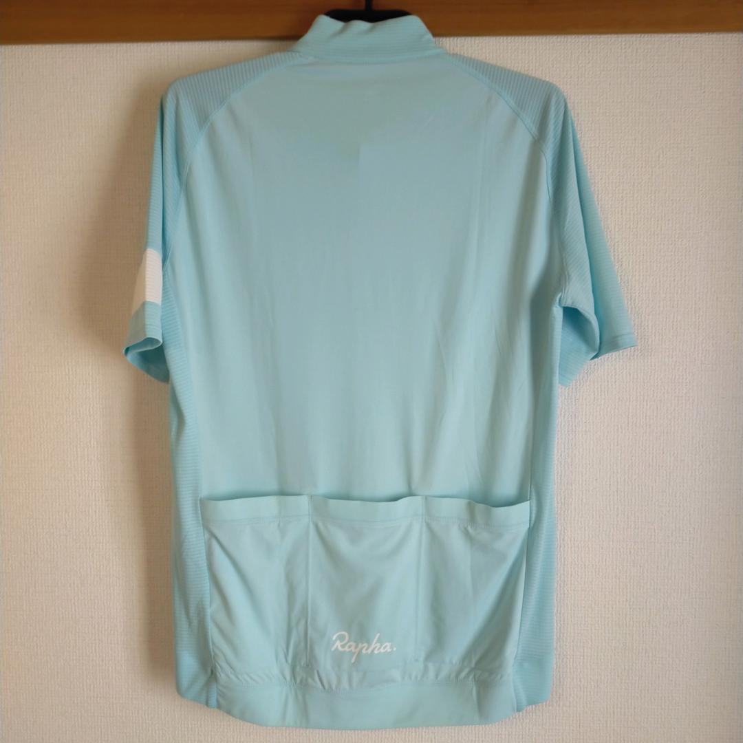 美品　Rapha 　ラファ　サイクルジャージ　水色　L