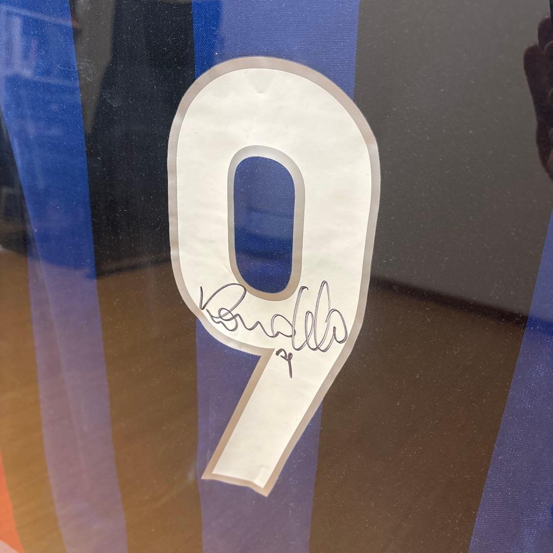 ダグアウト社　ロナウド直筆サインユニフォーム　インテルミラノ