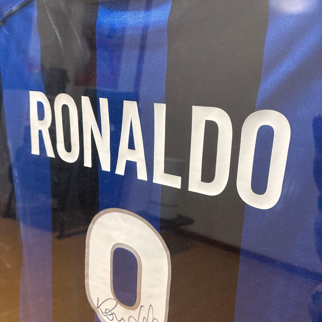ダグアウト社　ロナウド直筆サインユニフォーム　インテルミラノ