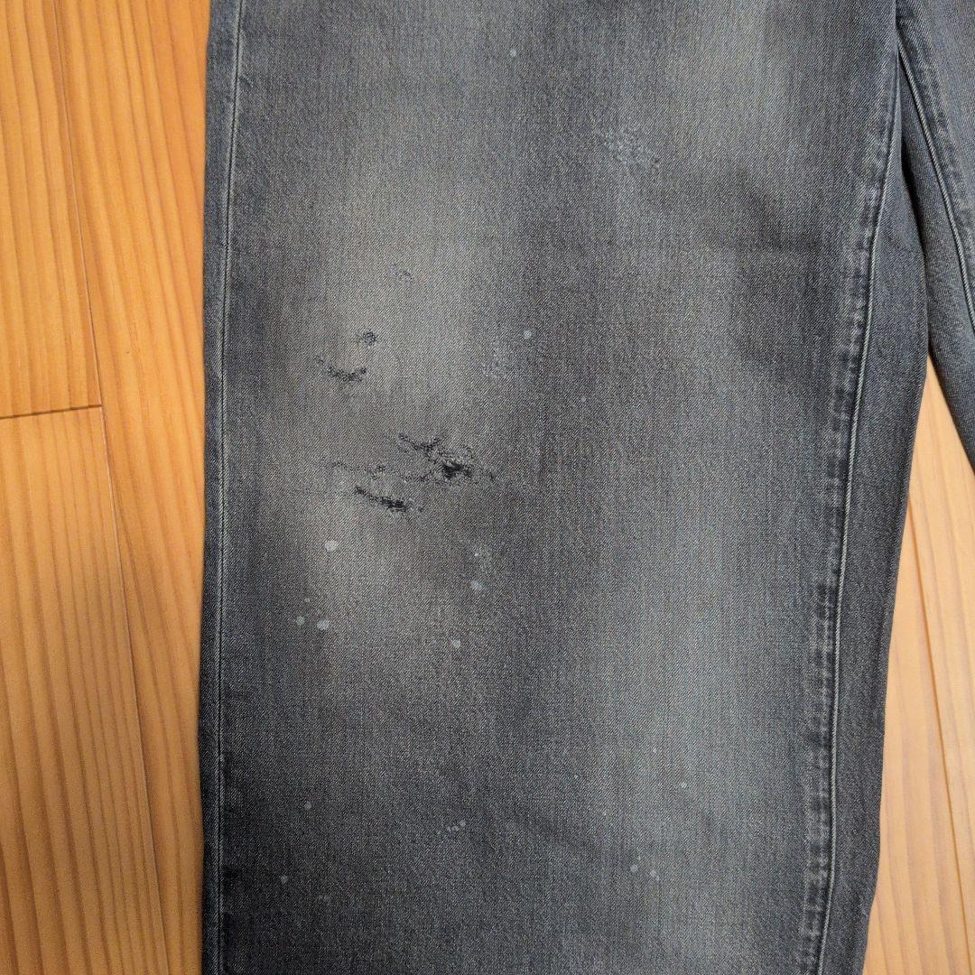 パンツ DENIM WIDE SLACKS