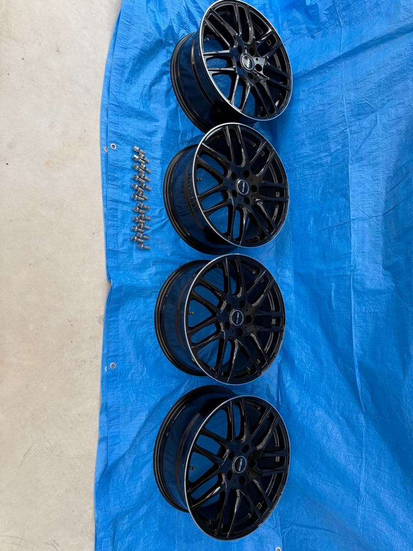 #マーボ　18インチ8J 多スポークホイール ボルト付き 1,2/4本