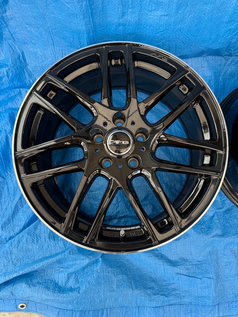 #マーボ　18インチ8J 多スポークホイール ボルト付き 1,2/4本