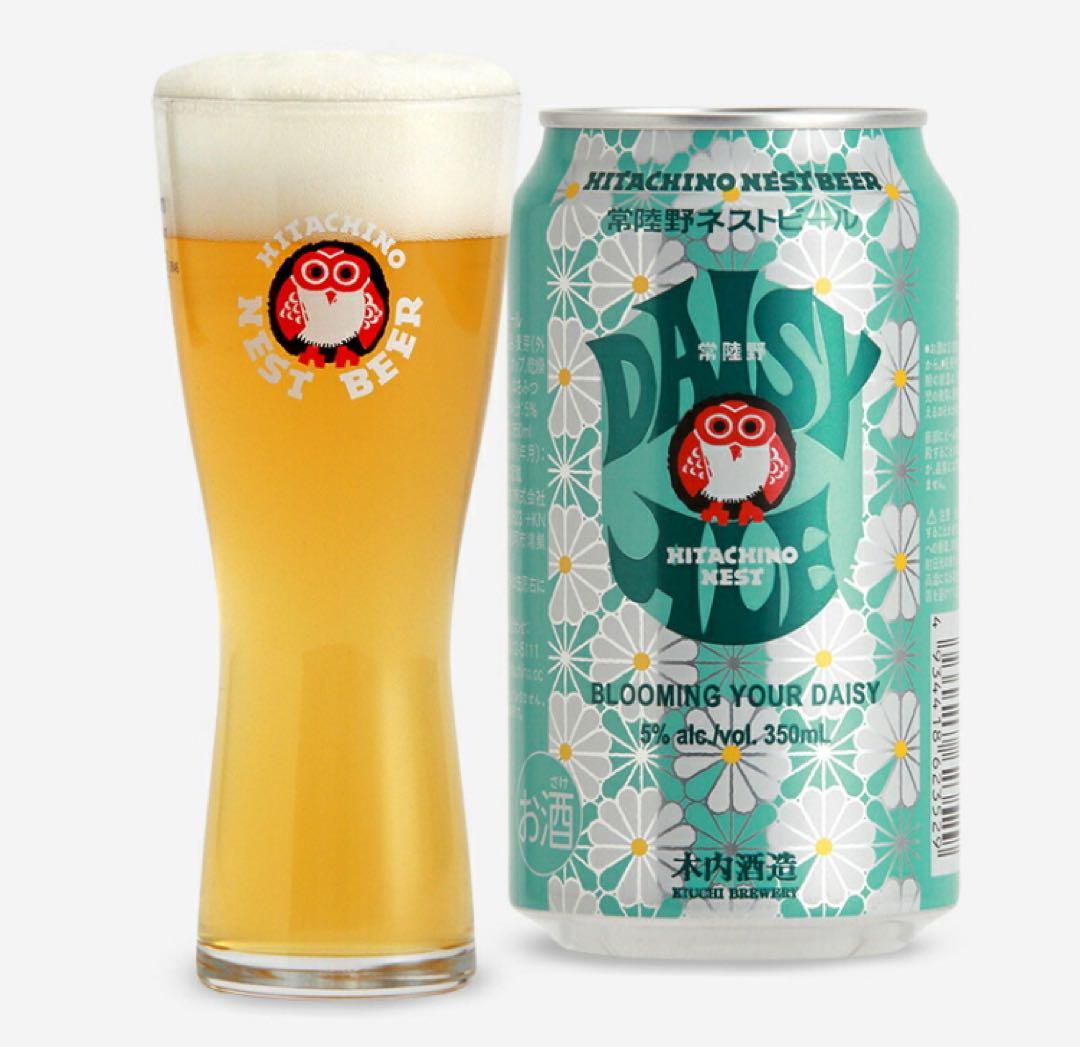 常陸野ネスト デイジーエール 350ml 24本 G-DRAGON　ジヨン