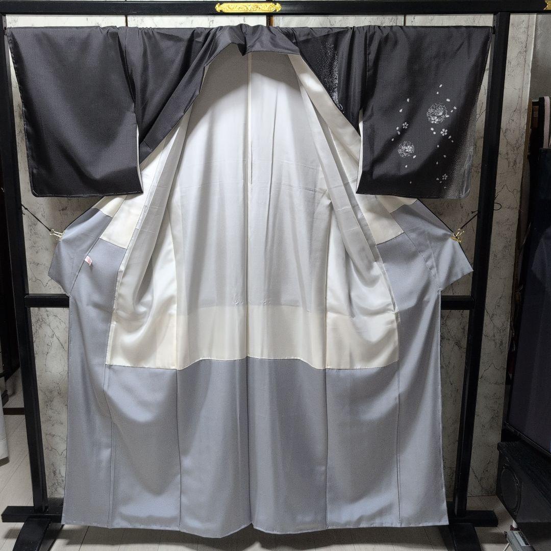 ご依頼品決定［染大島]　上質正絹付け下げ　永久きららガード保証付き