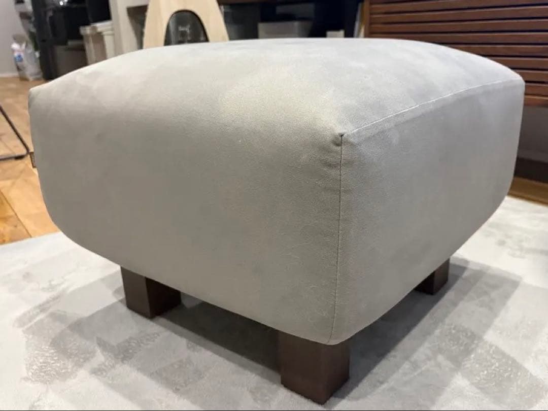 【値下げしました】NOYES オットマン スツール グレー