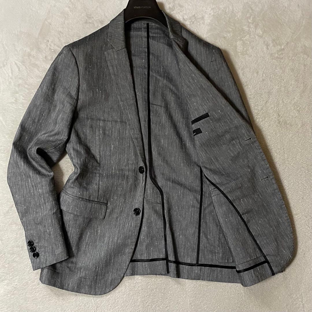 専用KNOTT トゥモローランド リネン セットアップスーツ Sz.1美品グレー