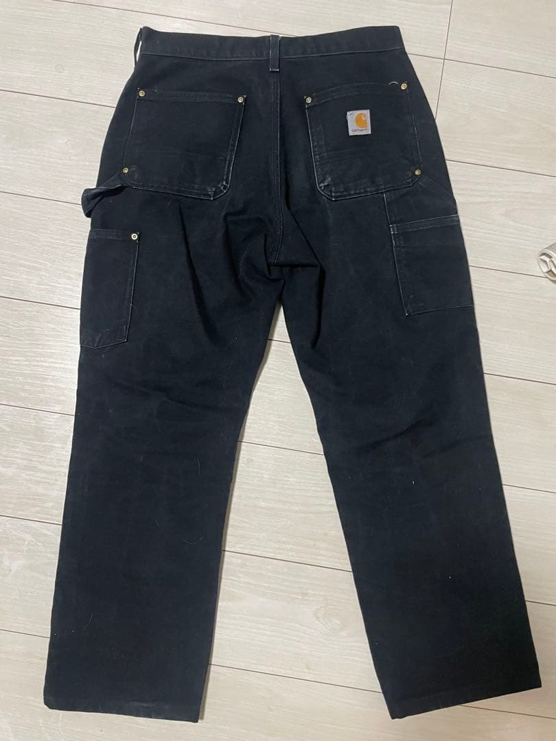Carhartt B01-BLK ダブルニー　30x30 USA製
