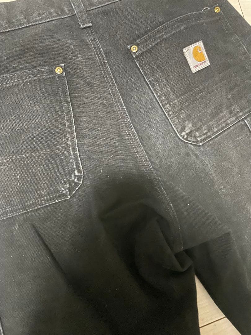 Carhartt B01-BLK ダブルニー　30x30 USA製