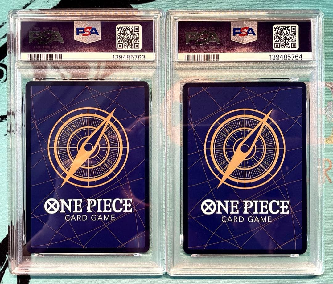 ワンピースカード　ゾロ十郎　パラレル　PSA10 2連番　OP05-067