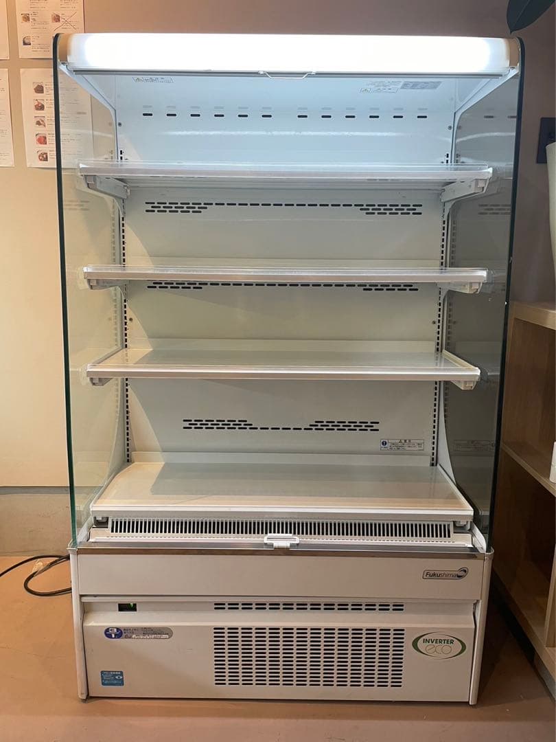 フクシマ　リーチイン　冷蔵　ショーケース