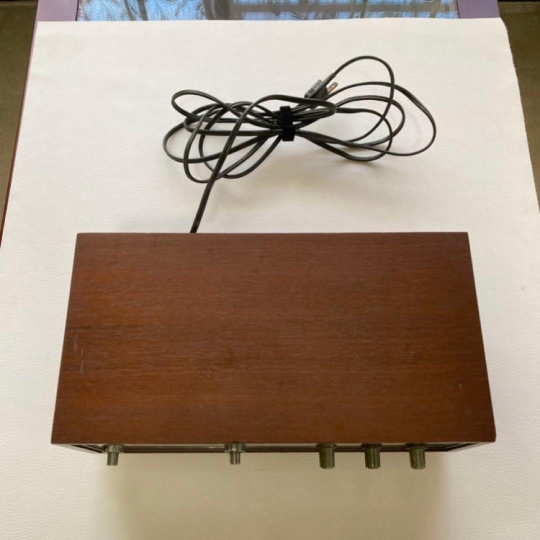 SONYクロックラジオ トランジスタ 8RC-49 西日本仕様 木製 レトロ