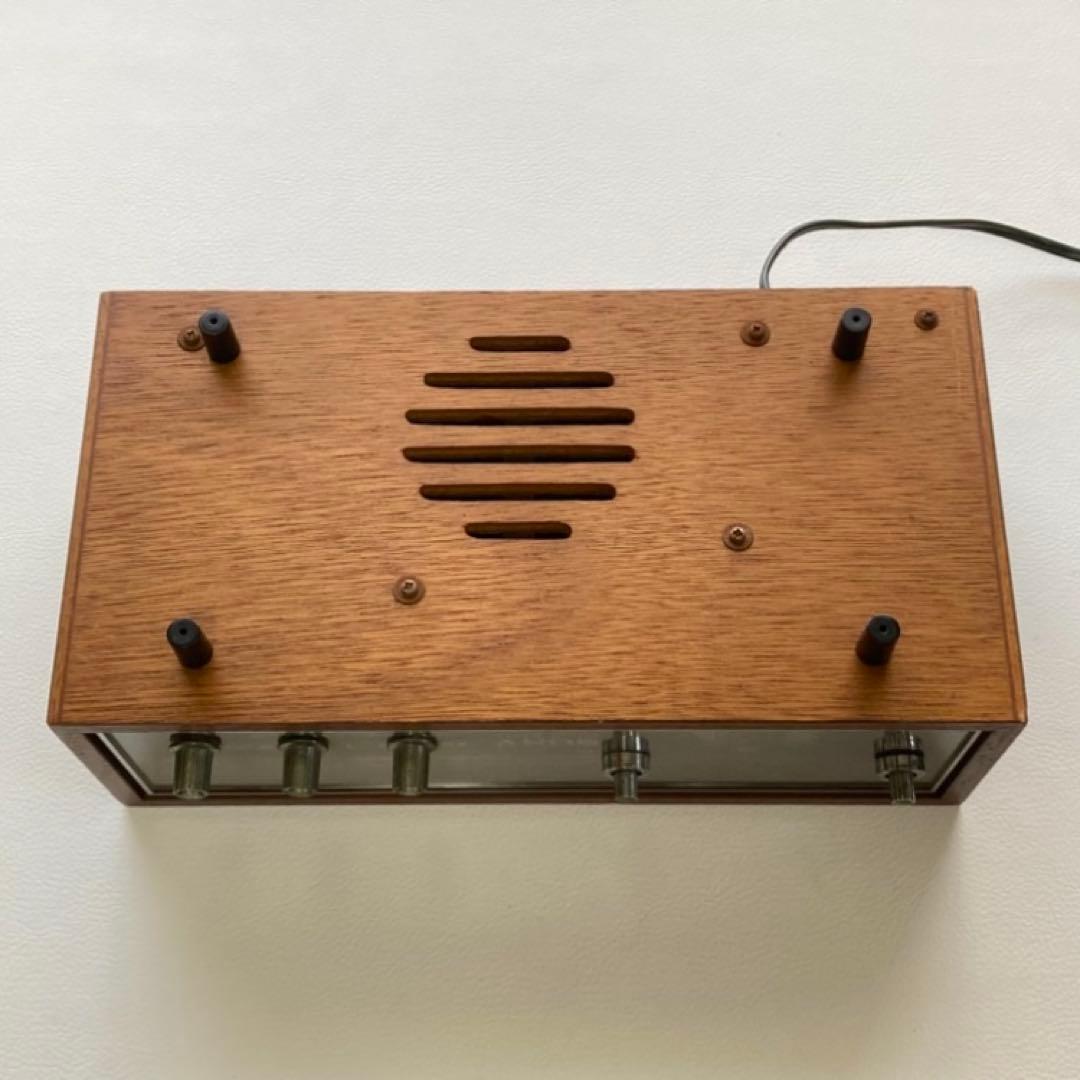 SONYクロックラジオ トランジスタ 8RC-49 西日本仕様 木製 レトロ