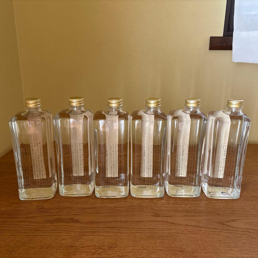 野うさぎの走り 37度　木桶仕込み　600ml 6本セット　焼酎