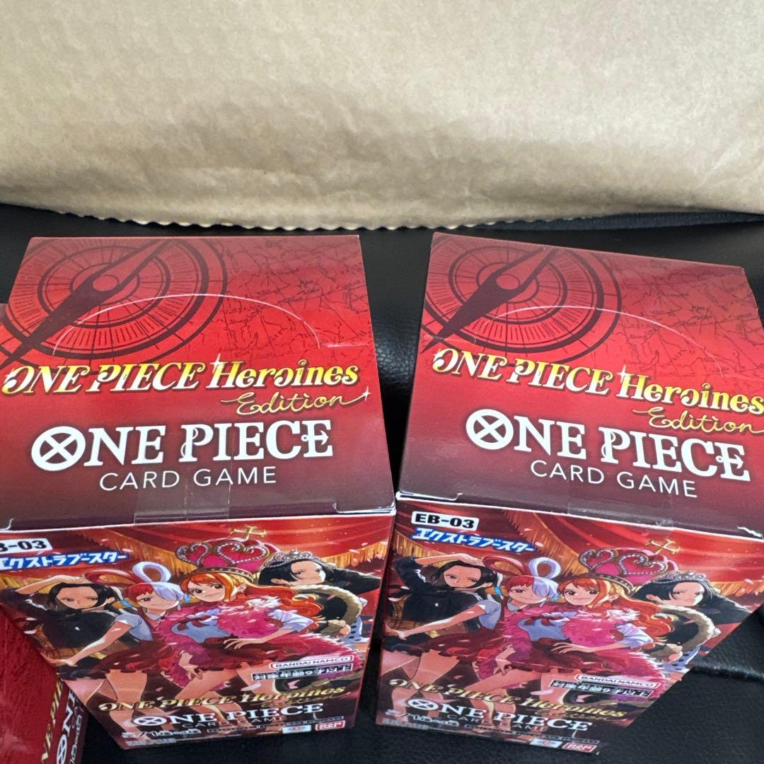 【未開封】 ONE PIECEカードHeroines Edition 3box