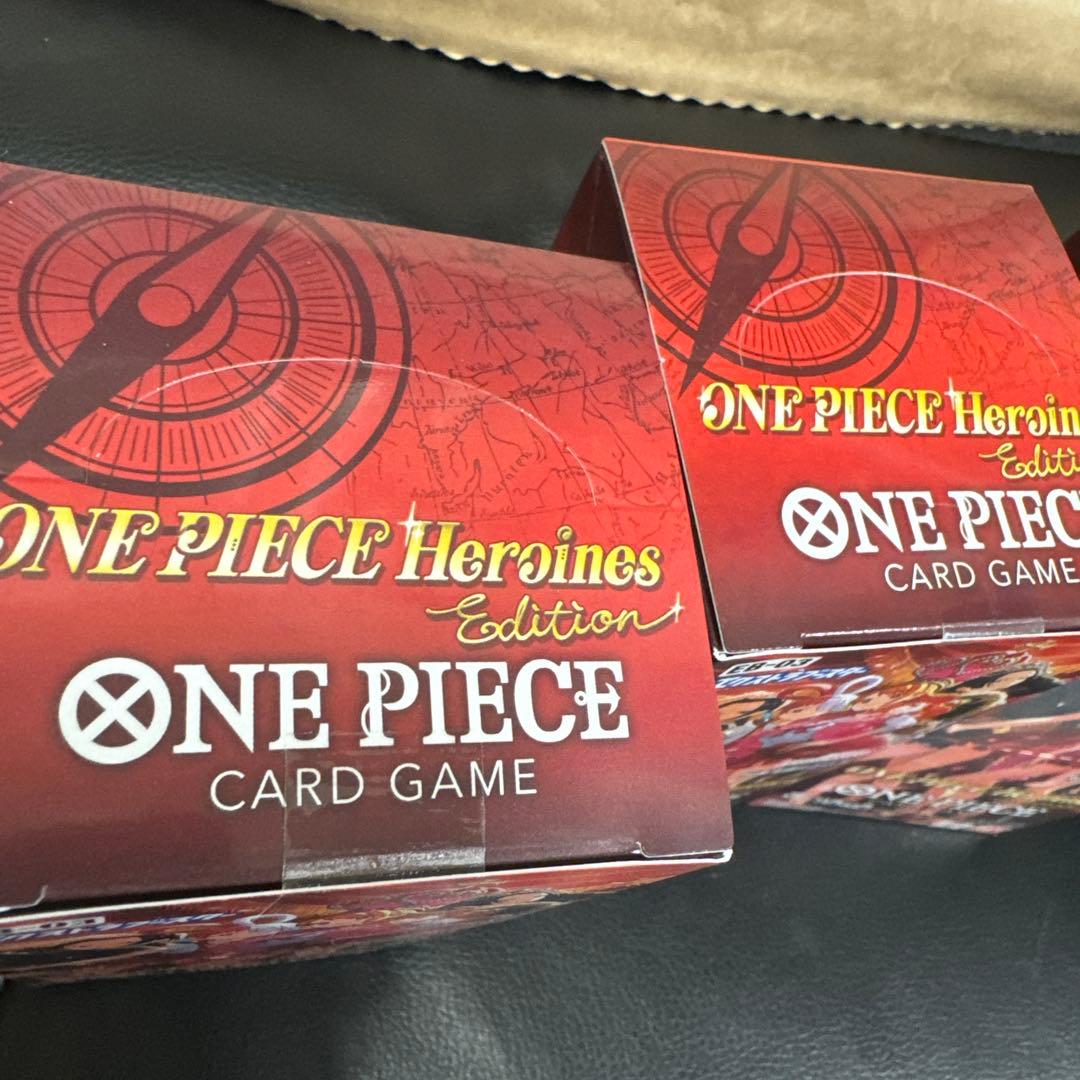 【未開封】 ONE PIECEカードHeroines Edition 3box