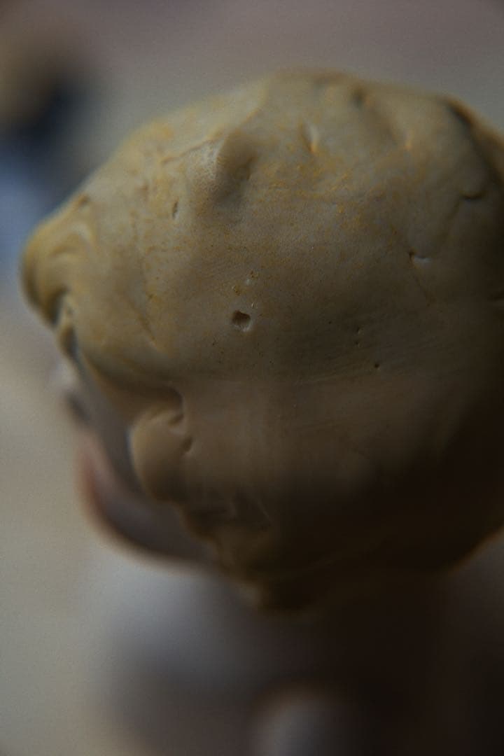 アンティーク ビスクドール ミニョネット ドイツ Hertwig オールビスク