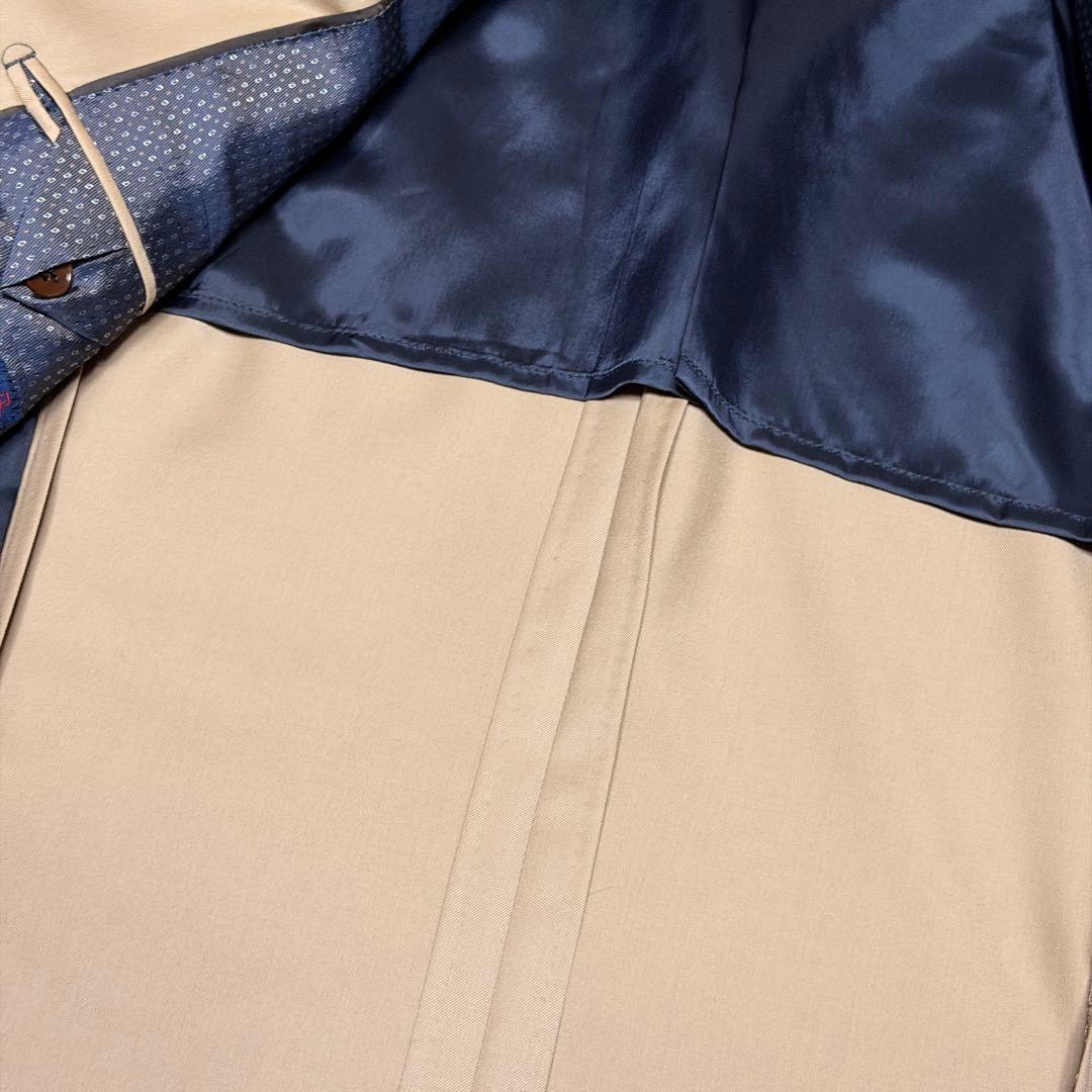 ミツミネ　ベージュ スーツ セットアップ　ゼニア生地　A6